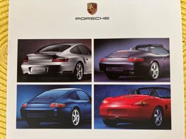Porsche Verkaufsprospekt 20 Seiten Juli 1999