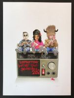 DRAS_ inspired to Banksy_ (ORIGINAL)_ 26/50_ «Restart»