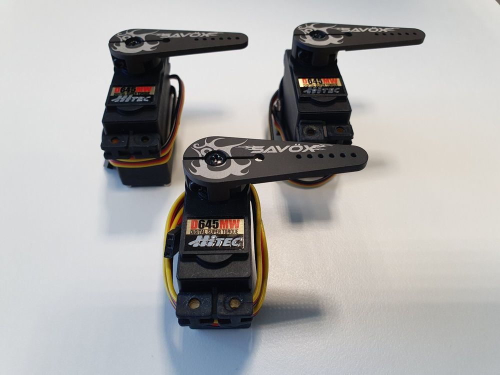 3x Hitec Servo D645MW, neuwertig Kaufen auf Ricardo