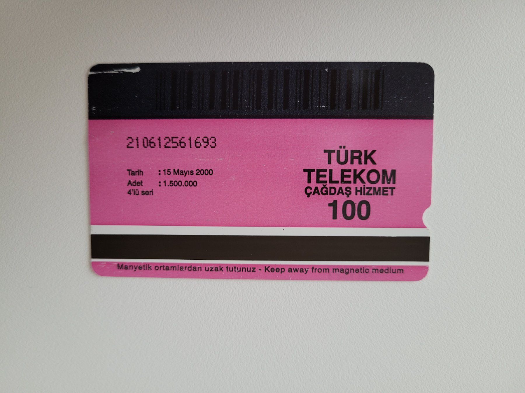 Telefon- & Taxkarten: Telefonkarte Türkei – Gebraucht aus Inwil von Flower2325 1
