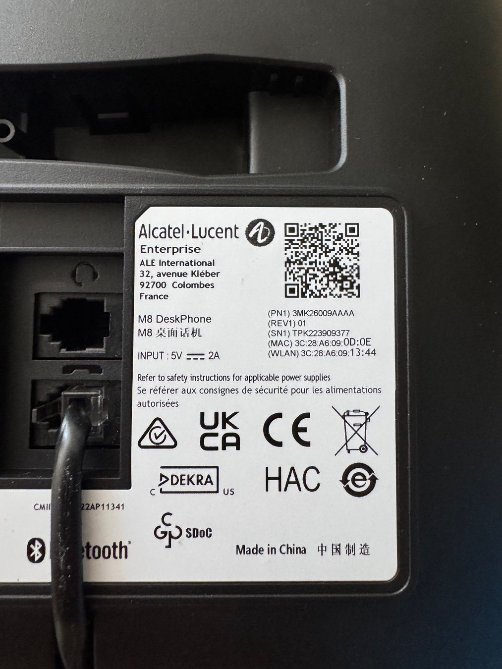 Alcatel Telefone: Alcatel-Lucent M8 DeskPhone mit EM200 Expansion Modul ! – Gebraucht aus Gossau ZH von Supp_Goss_ICT 4