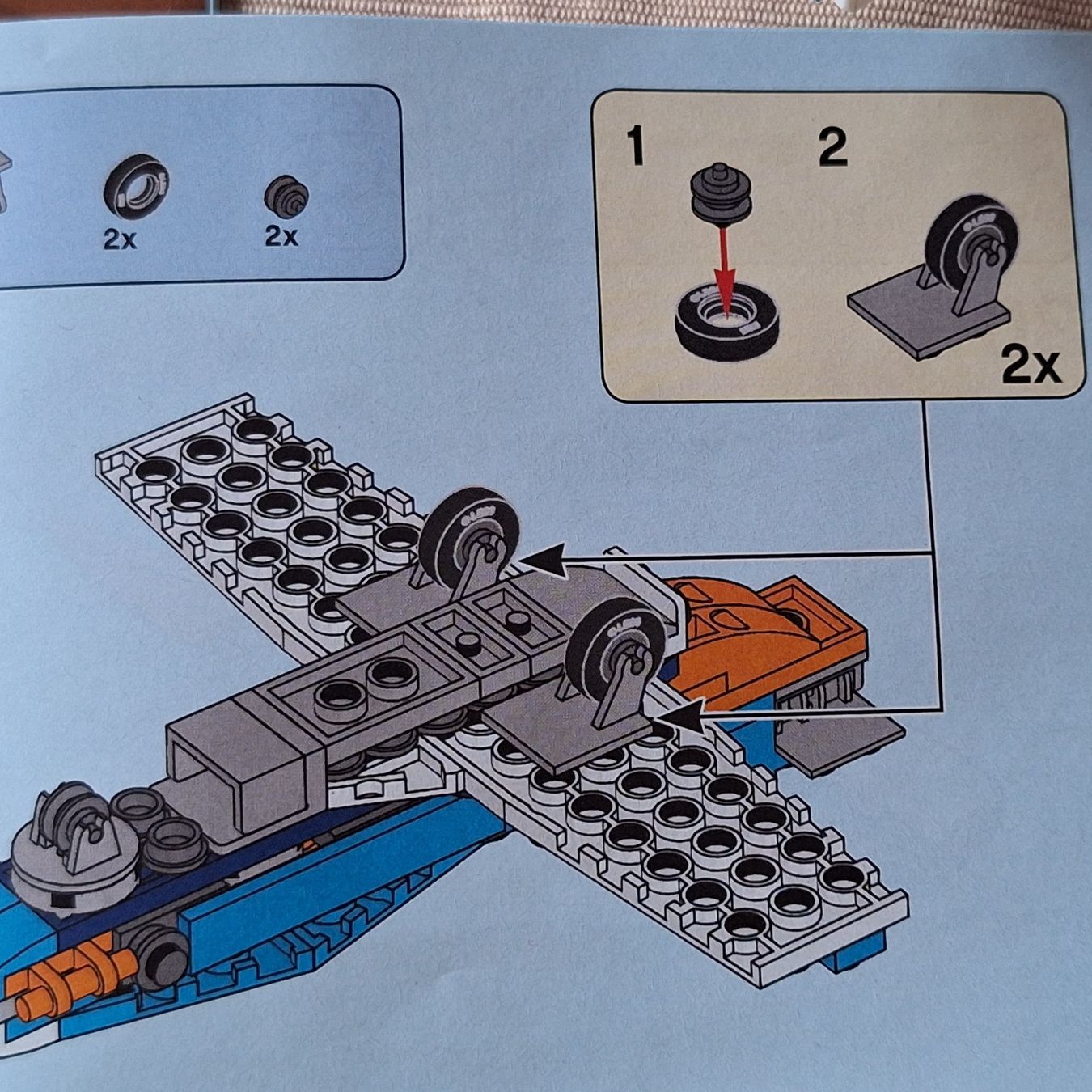Lego Giocattoli: LEGO Creator 31099 Propellerflugzeug 3 in 1 – Usato da Hettenschwil venduto da Schneuggi2 1