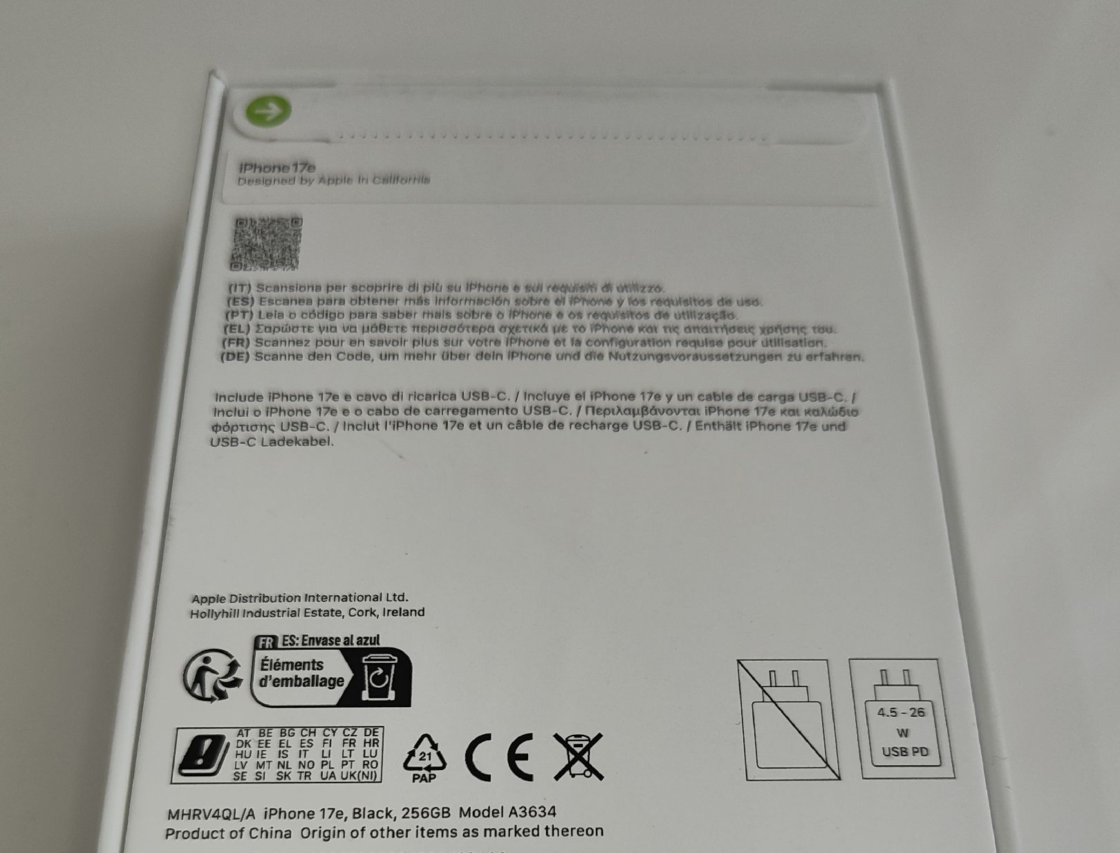 Apple Telefoni cellulari / Smartphones: NEU OVP iPhone 17e 256GB SCHWARZ – Nuovo e nell'imballaggio originale da Schaffhausen venduto da _ALEJNA_ 4
