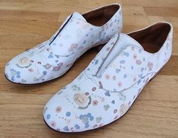 Chaussure en cuir sans lacet - L'Idea - Taille 38