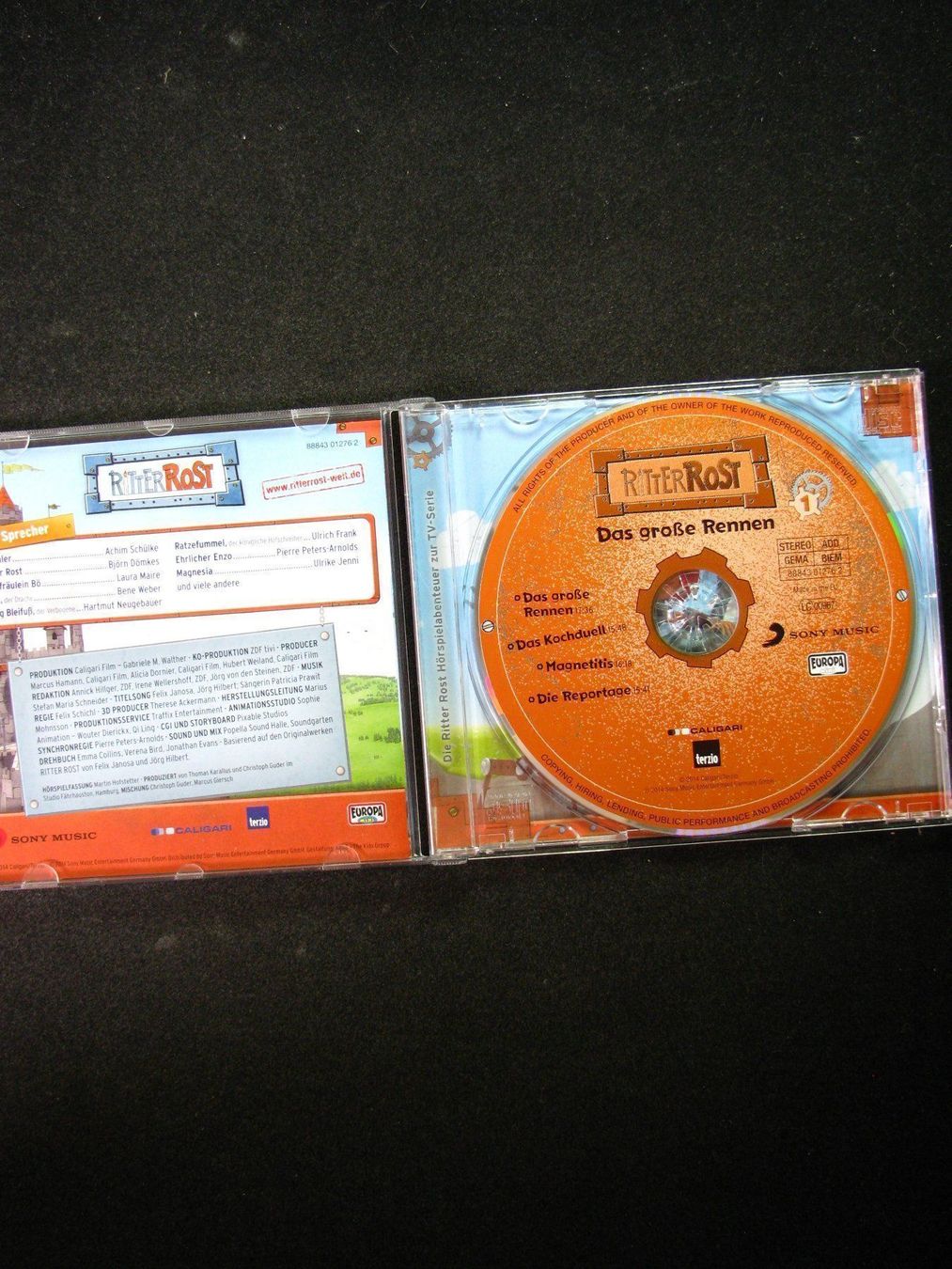 CDs: CD RitterRost Das grosse Rennen + 3 weitere Geschichten – Gebraucht aus Reitnau von Zaomir 2