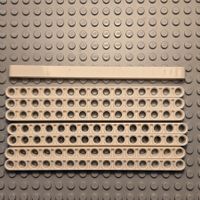 Lego 8x Technik Lochbalken dick 1x15 (32278)