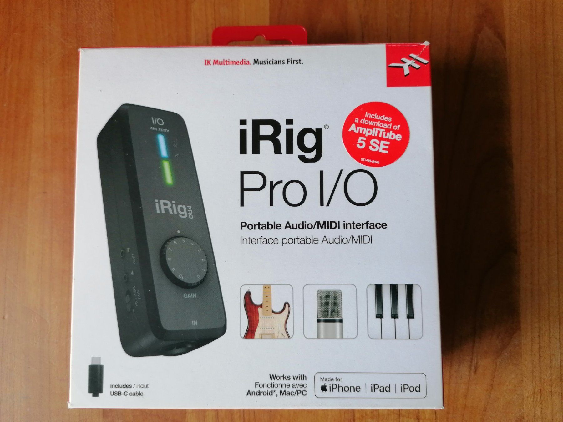 Aufnahmegeräte: IK Multimedia iRig Pro I/O Portable Audio/MIDI Interface – Gebraucht aus Basel von Fiona-Lea