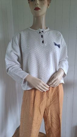 COSMO GENTILE MILANO 80s VtG Pullover Sweatshirt L XL 42 44