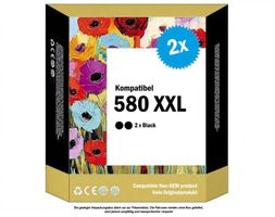 PGI-580 XXL – Drucker-Patronen Tinte kompatibel Canon (2x)