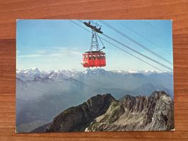 AK  1971 Säntis  Hotelstempel Säntis  (G1497)