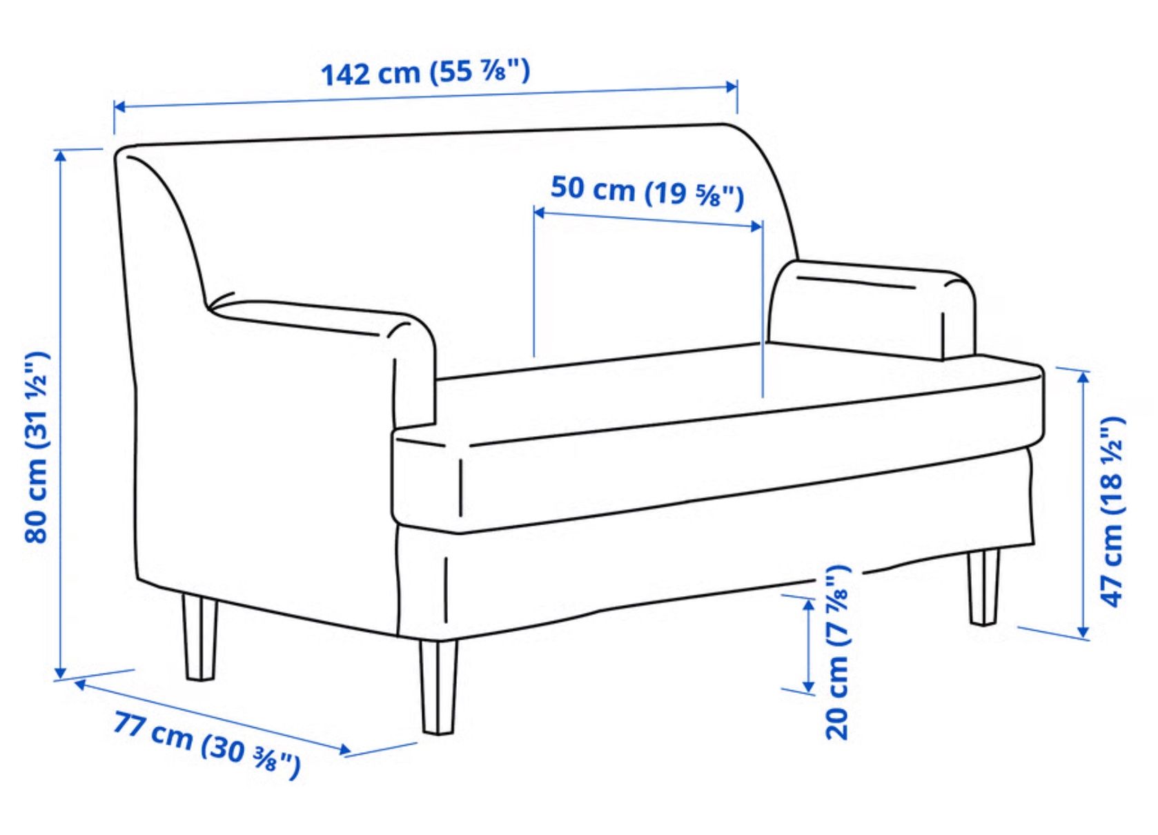 Ikea Sofas: ROCKSJÖN 2er-Sofa, Kilanda hellbeige – Neuf (Voir description) à Winterthur par zrh_w2kh 4