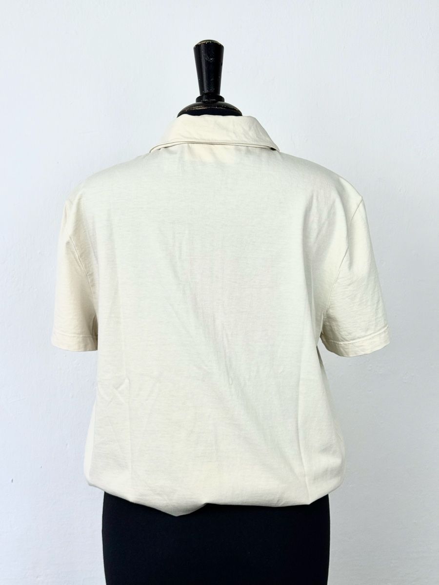 Blusen: CAN PEP REY Shirt, Gr. S, Beige – Gebraucht aus Basel von A-Z-B 2