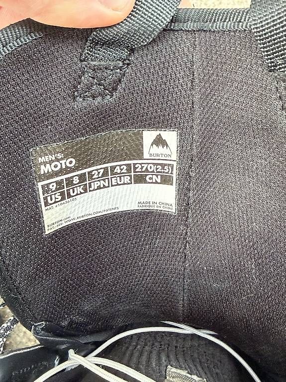 Scarpe da uomo: Burton Moto Boots Gr.42 – Usato da Niederbipp venduto da ced_2jtt 1