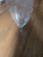 2 alte Weingläser, Vintage-Stil, hauchdünnes Glas!