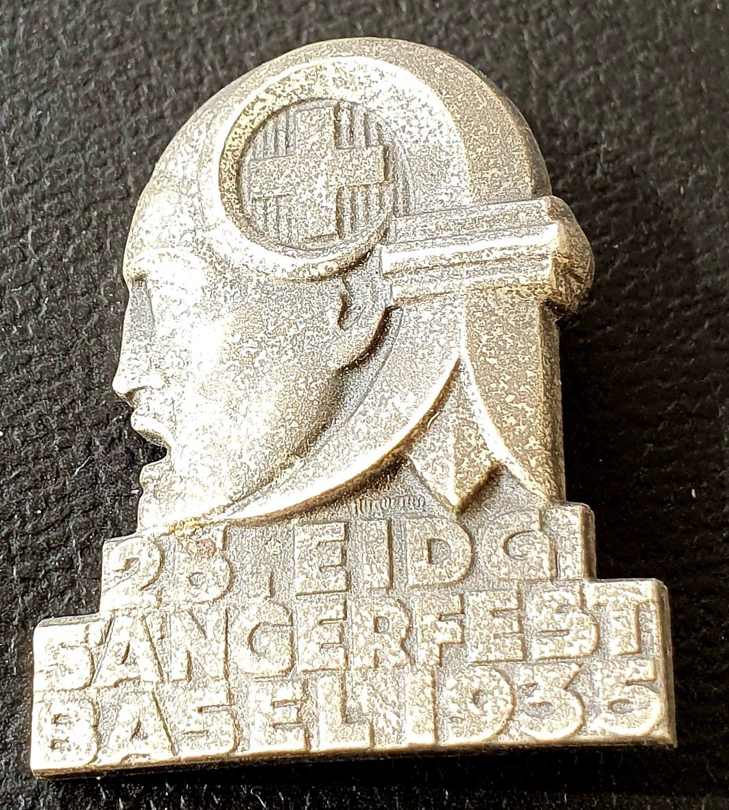 Spille & Fermagli: Abzeichen Basel 1935 – Usato da Egerkingen venduto da Acc1 1