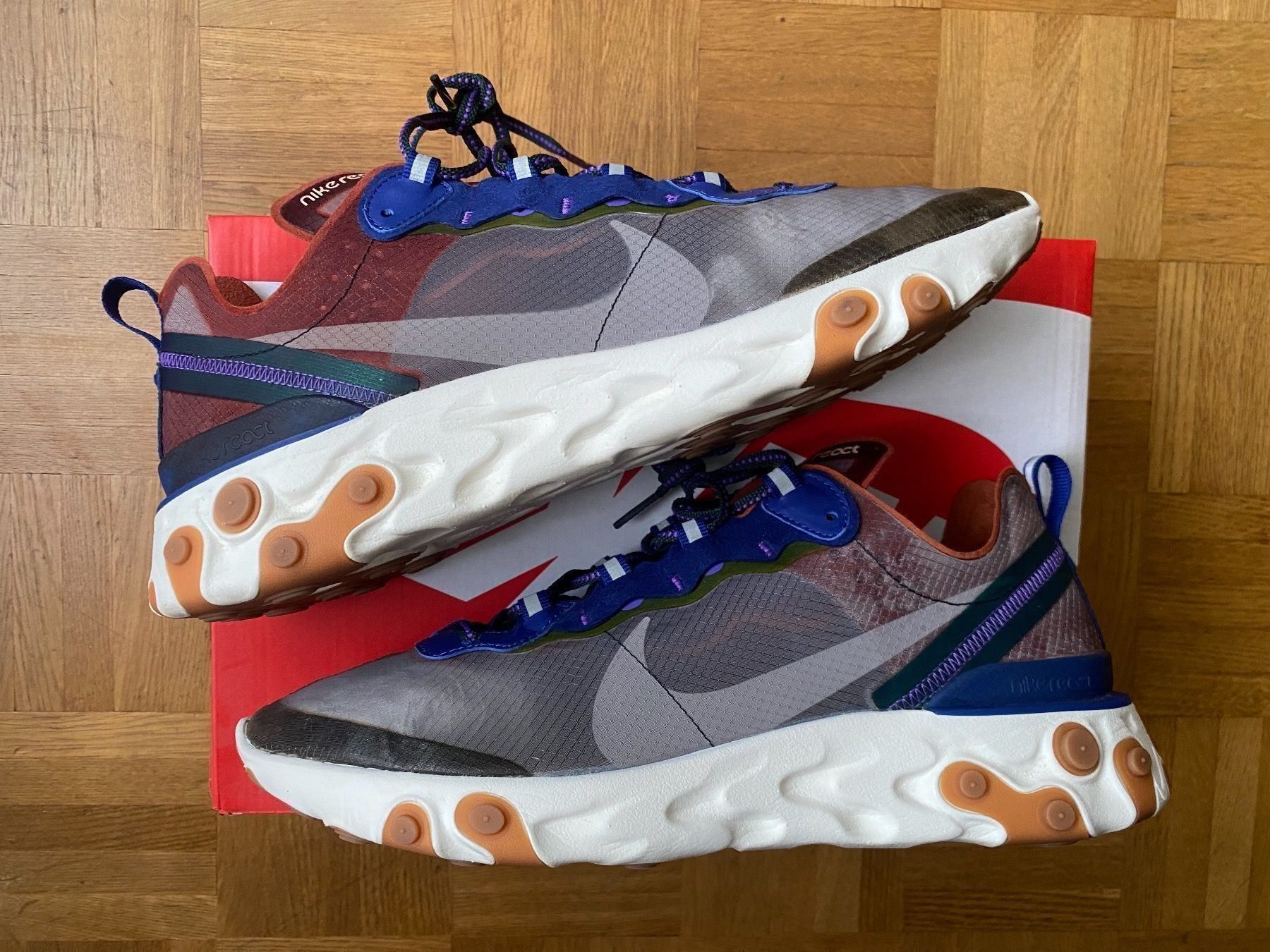 Nike Scarpe da uomo: Nike React Element 87 -Dusty Peach- – Usato da Zürich venduto da sell_my_stuff 1