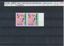 2004 "Titeuf", Abart: Bienchen über Blümchen, ** postfrisch