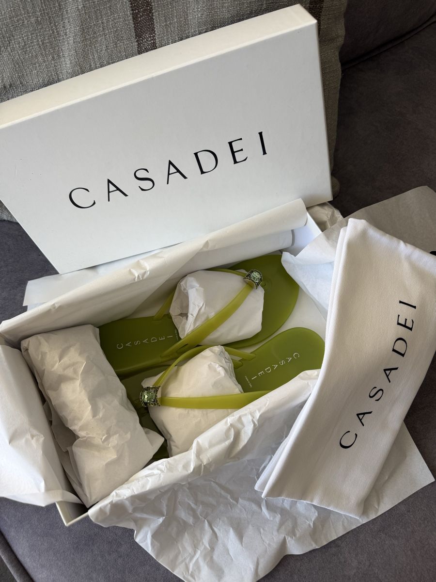 Casadei Damenschuhe: Casadei slippers size 38 new ORIGINAL – Neu und originalverpackt aus Walchwil von Luxury_wardrobe 1