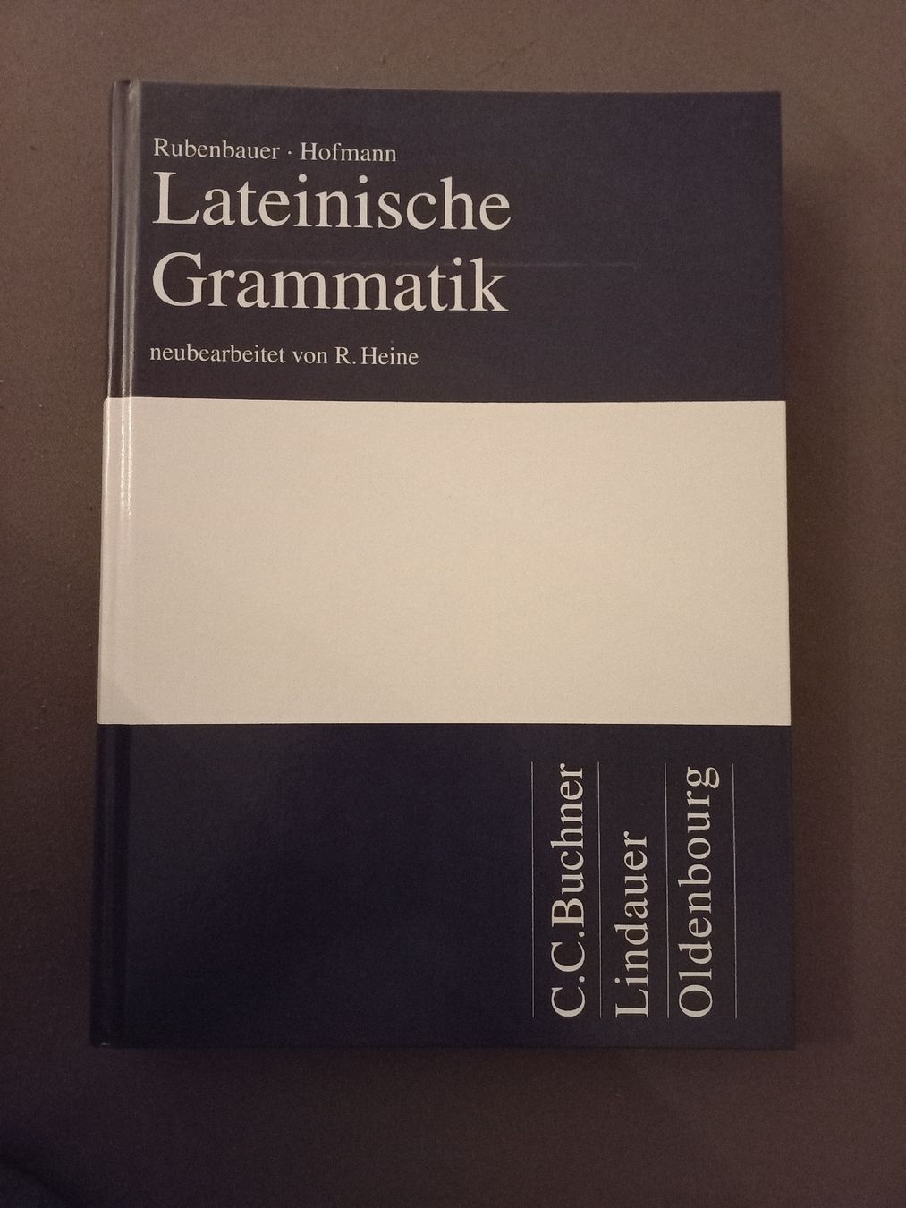 Libri: Lateinische Grammatik - Rubenbauer/Hofmann – Nuovo (secondo la descrizione) da Solothurn venduto da adr_pw5k