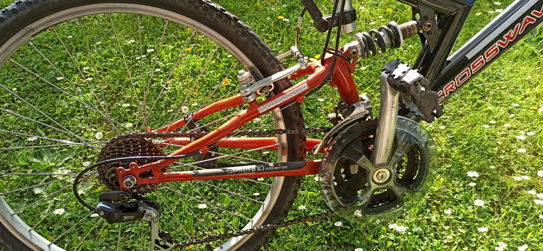 Crosswave Velos: Kinderfahrrad Crosswave FS500 24" – Gebraucht aus Steinach von Darwin8 4