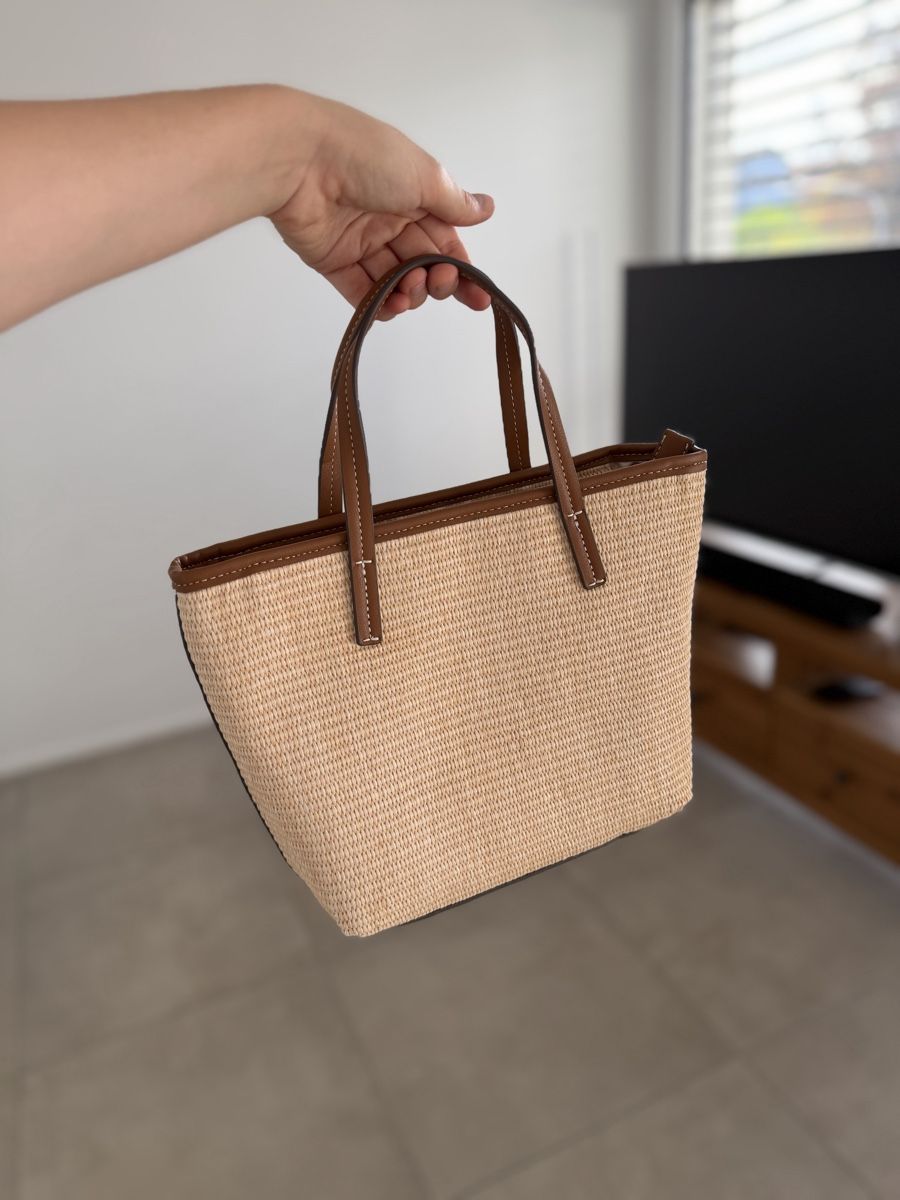 C&A Borse da donna: Basttasche aus Raffia von C&A Neu – Nuovo e nell'imballaggio originale da Oberuzwil venduto da PreownedAllure 3