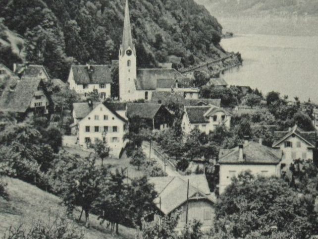 Cartoline postali: Mühlehorn , Kirche 1907 – Usato da Grenchen venduto da Bluemchen1900