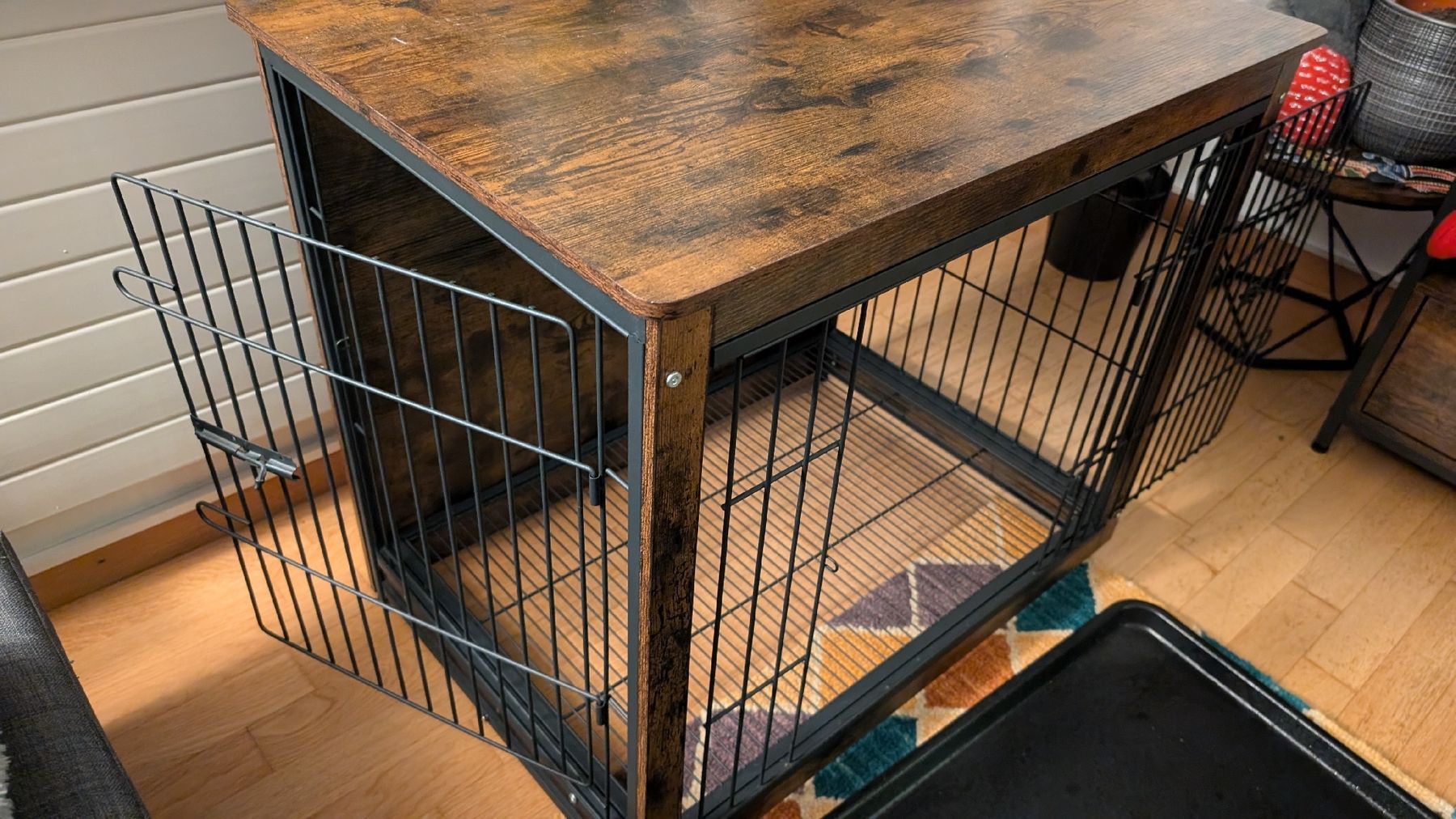 Gabbie, trasporto & Sicurezza: Kleintierbox im eleganten Stil mit Ablagefläche – Usato da St. Gallen venduto da max_8tvt 2