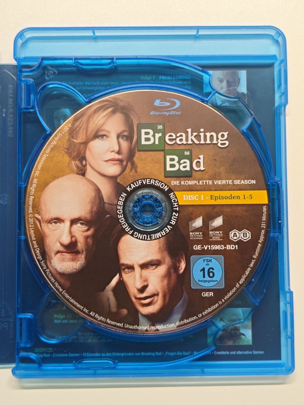 Alle DVDs: Breaking Bad Staffel 4 – Gebraucht aus Liestal von Kratzilla 1