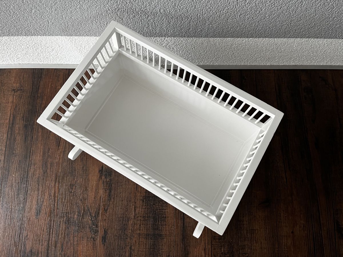 Giocattoli: Puppen Bett Schaukelbett weiss – Usato da Werdenberg venduto da sunbo 2