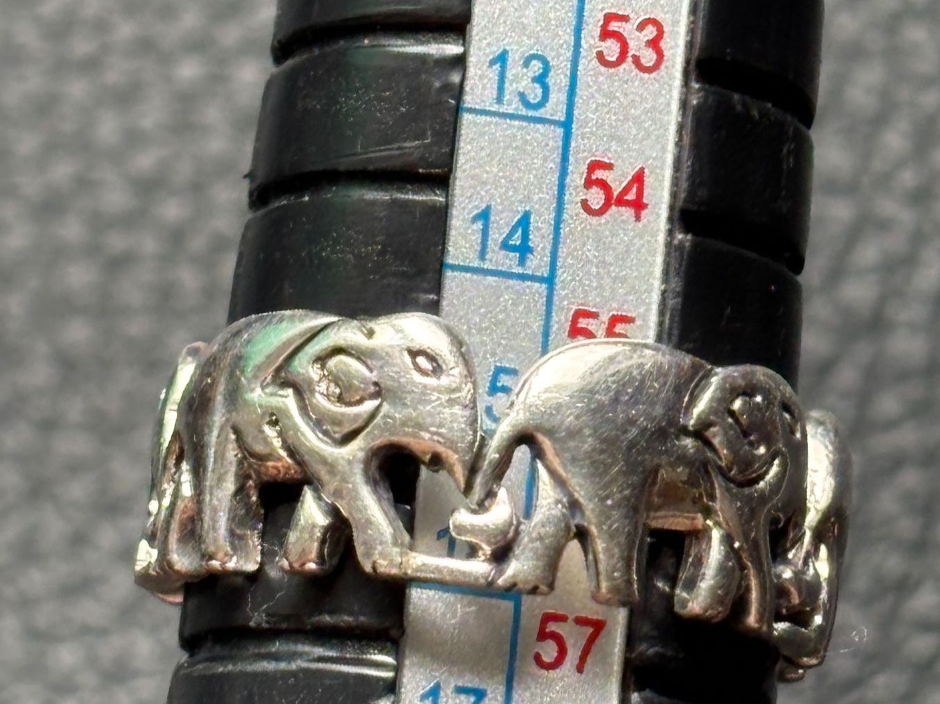 Anelli: Bague éléphants argent 925. taille 57 – Usato da Peseux venduto da CharmeCommerce 7