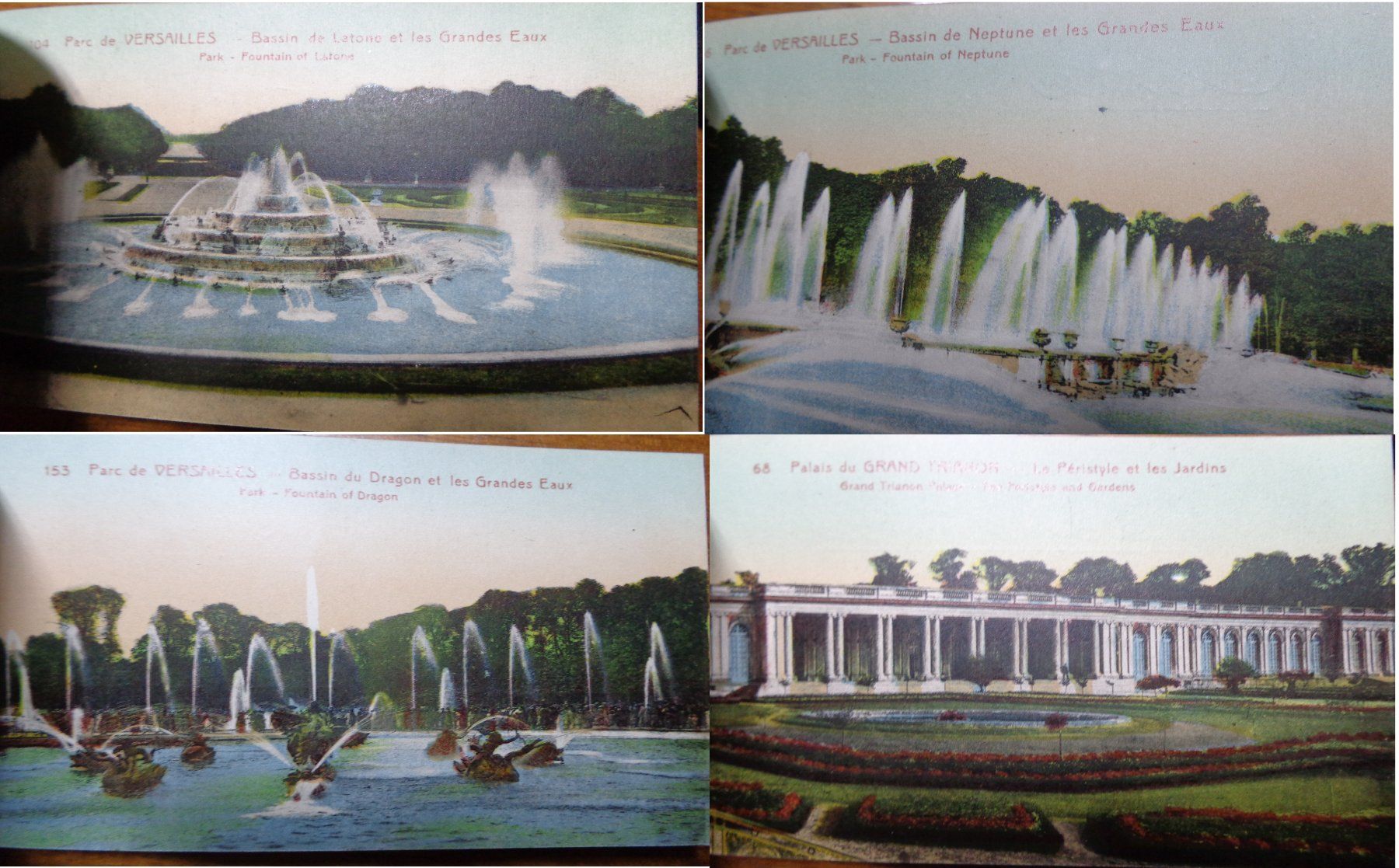 Cartoline postali: Versailles Karten-Booklet 25 Karten 1932 – Usato da Bürglen TG venduto da StampGraf 5