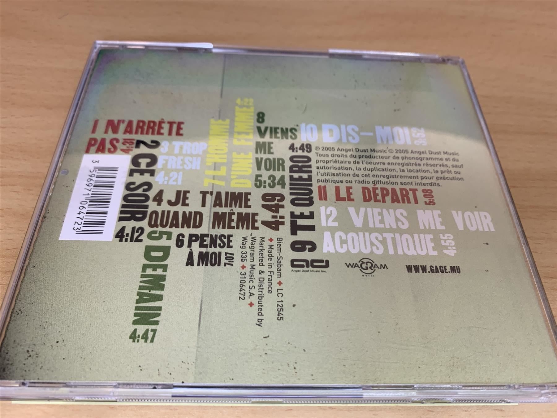 CD: Gage – Soul Rebel – Usato da Rikon im Tösstal venduto da Alpenmutz 1