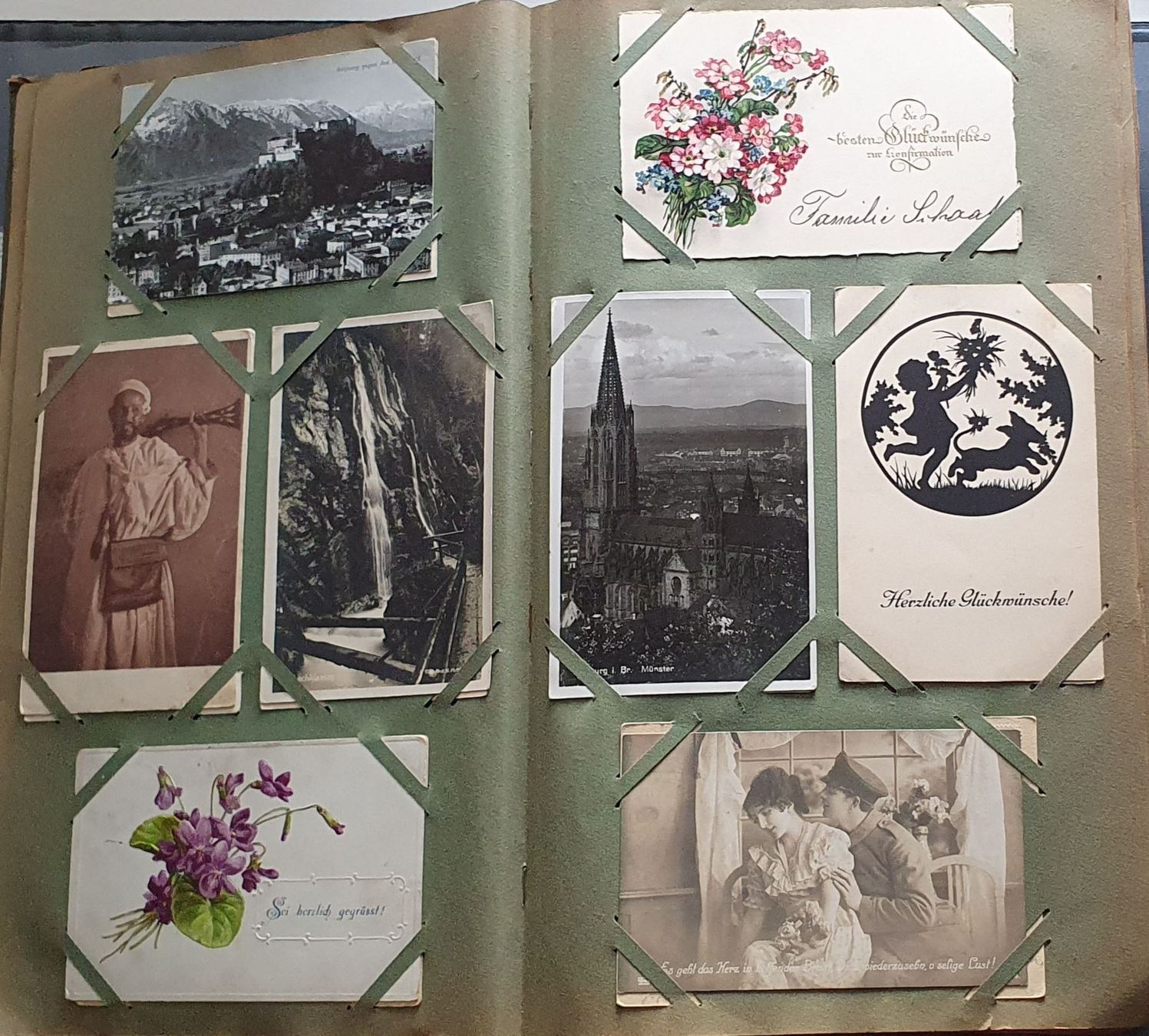 Cartoline postali: Album mit über 1000 alten Ansichtskarten – Usato da Kreuzlingen venduto da Rschweiz1 3