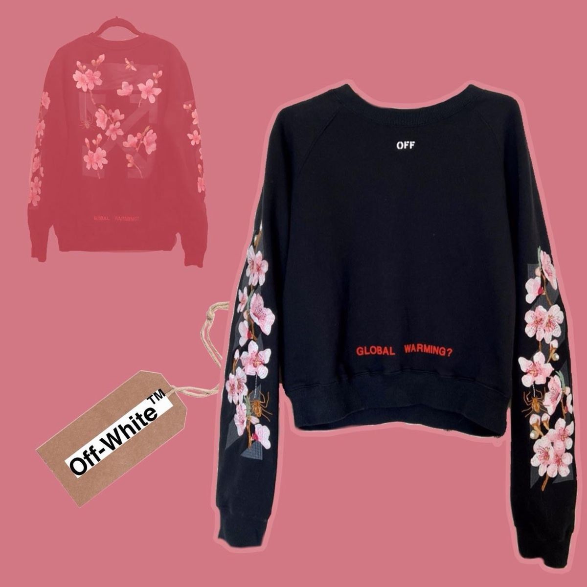 Off-White Maglioni & Felpe: Vintage Off-White Global Warming Sweater – Nuovo (secondo la descrizione) da Luzern venduto da das_2s8k 2