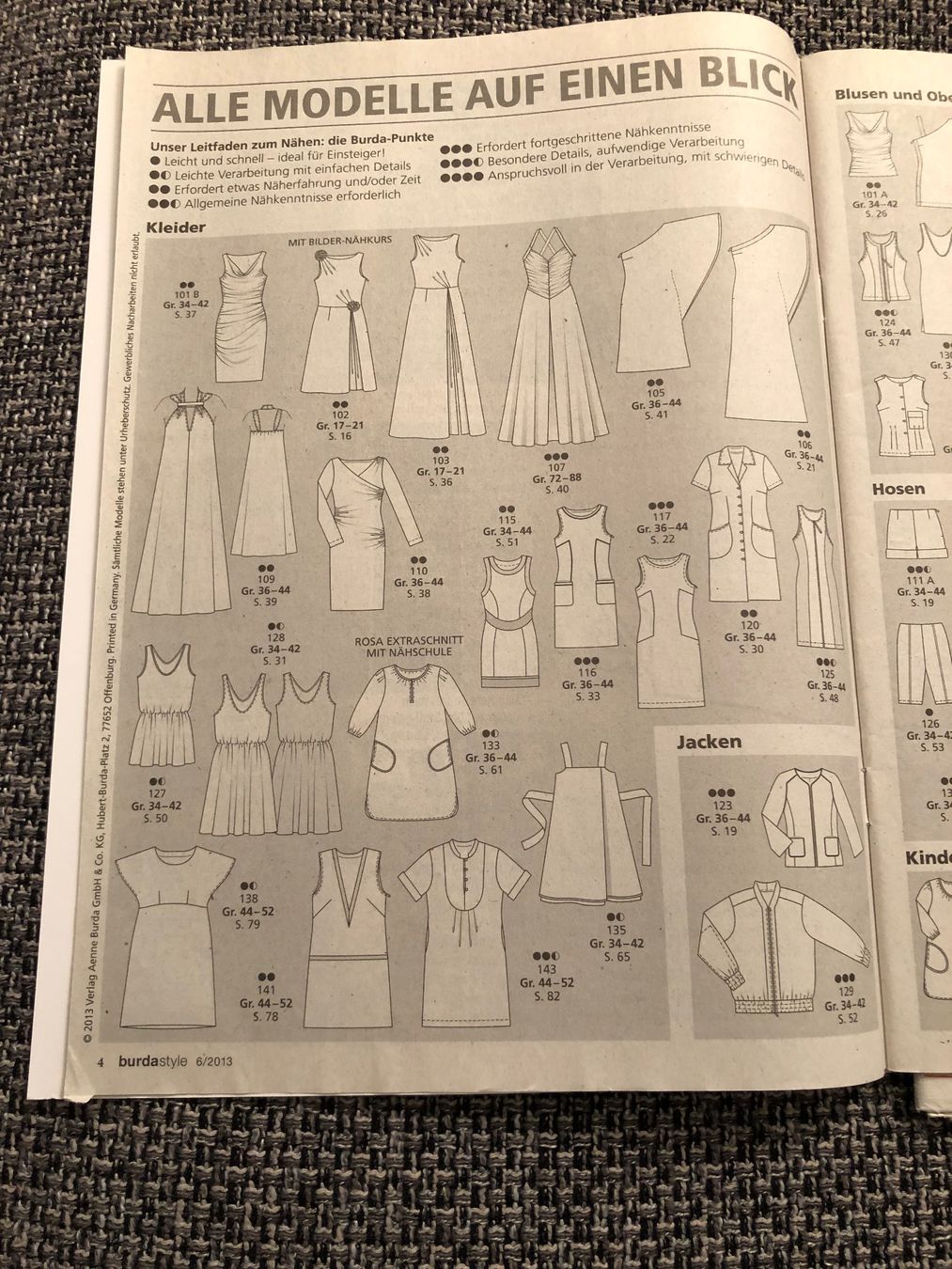 Riviste & Magazine: burda style 6/2013 – Nuovo e nell'imballaggio originale da Langnau am Albis venduto da snla_scc9 2