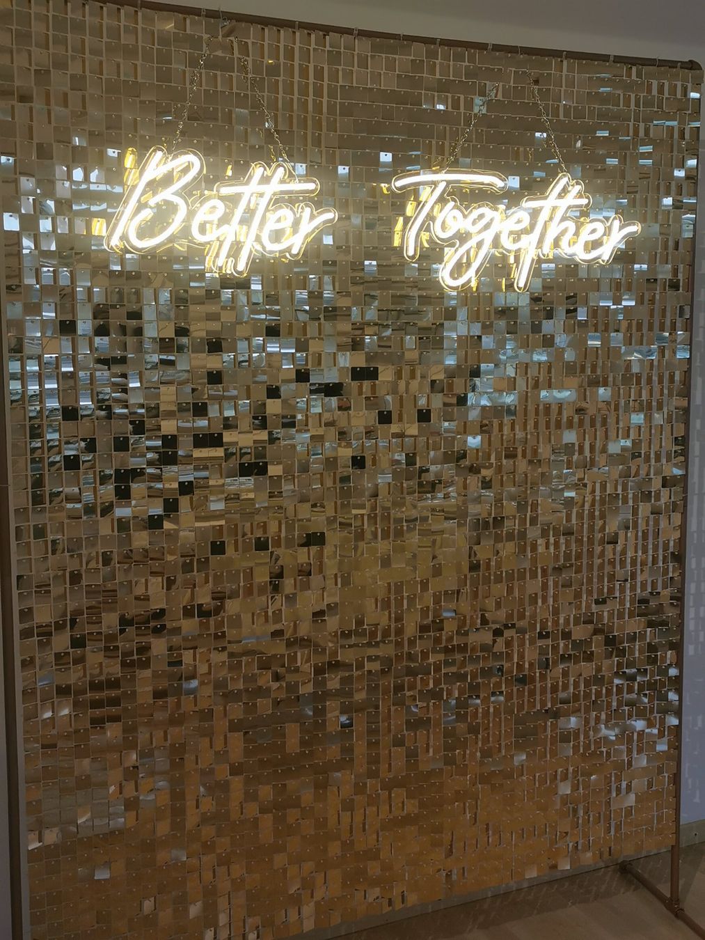 Lampade: Leuchtschild "Better together" ohne Vorhang – Nuovo (secondo la descrizione) da Huttwil venduto da Schnuegu13 1