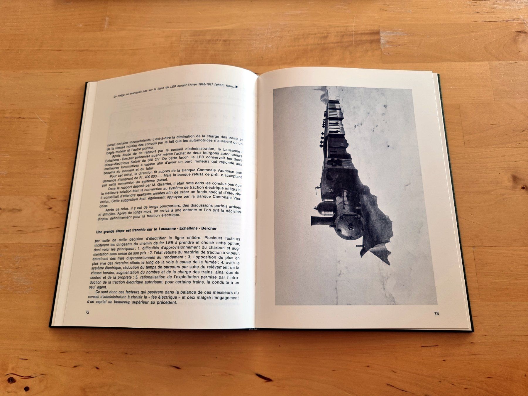 Livres: 100 ans LEB 1873-1973 – D'occasion à Birrwil par dirtyoldtown 4