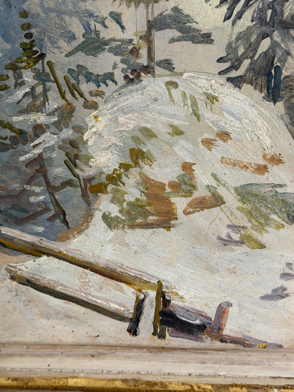 Dipinti: Hanni Bay 1946 ÖlGemälde – Usato da Basel venduto da PAUL_ART 4