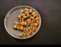 Ohrring verschluss 5 Paar gold farbig