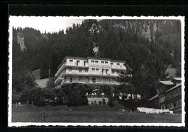 Adelboden, Parkhotel Bellevue mit Terras