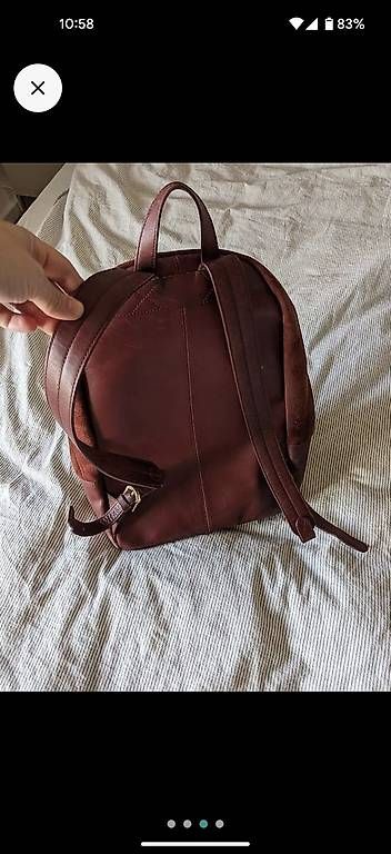 Zaini: Leder Rucksack Sandquist – Usato da Bremgarten b. Bern venduto da Kalamaki 2