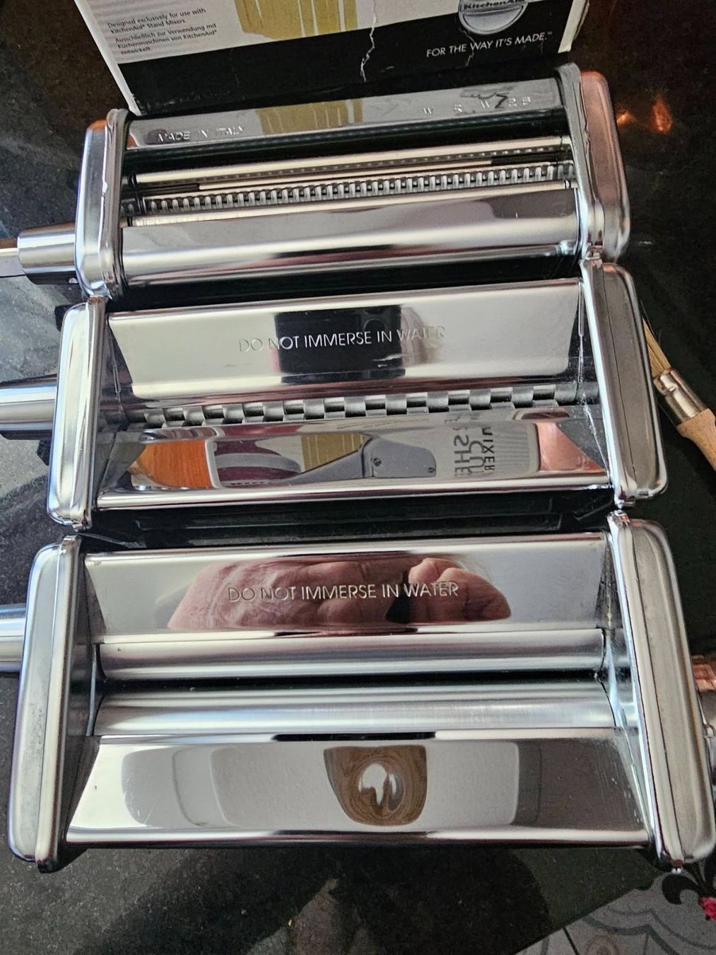 Kitchenaid Küchengeräte: Orig. KitchenAid Pasta Roller Set 5KPRA – Gebraucht aus Winterthur von BW.1994 2