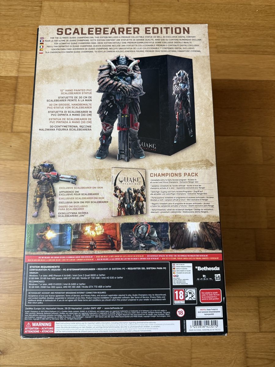 Statuette: Quake Champions Scalebearer Figur – Usato da Grünen venduto da Manhunt13 2