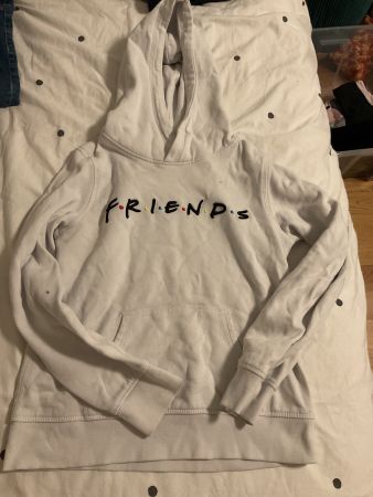 Friends Hoodie, weiss, Grösse 146/152