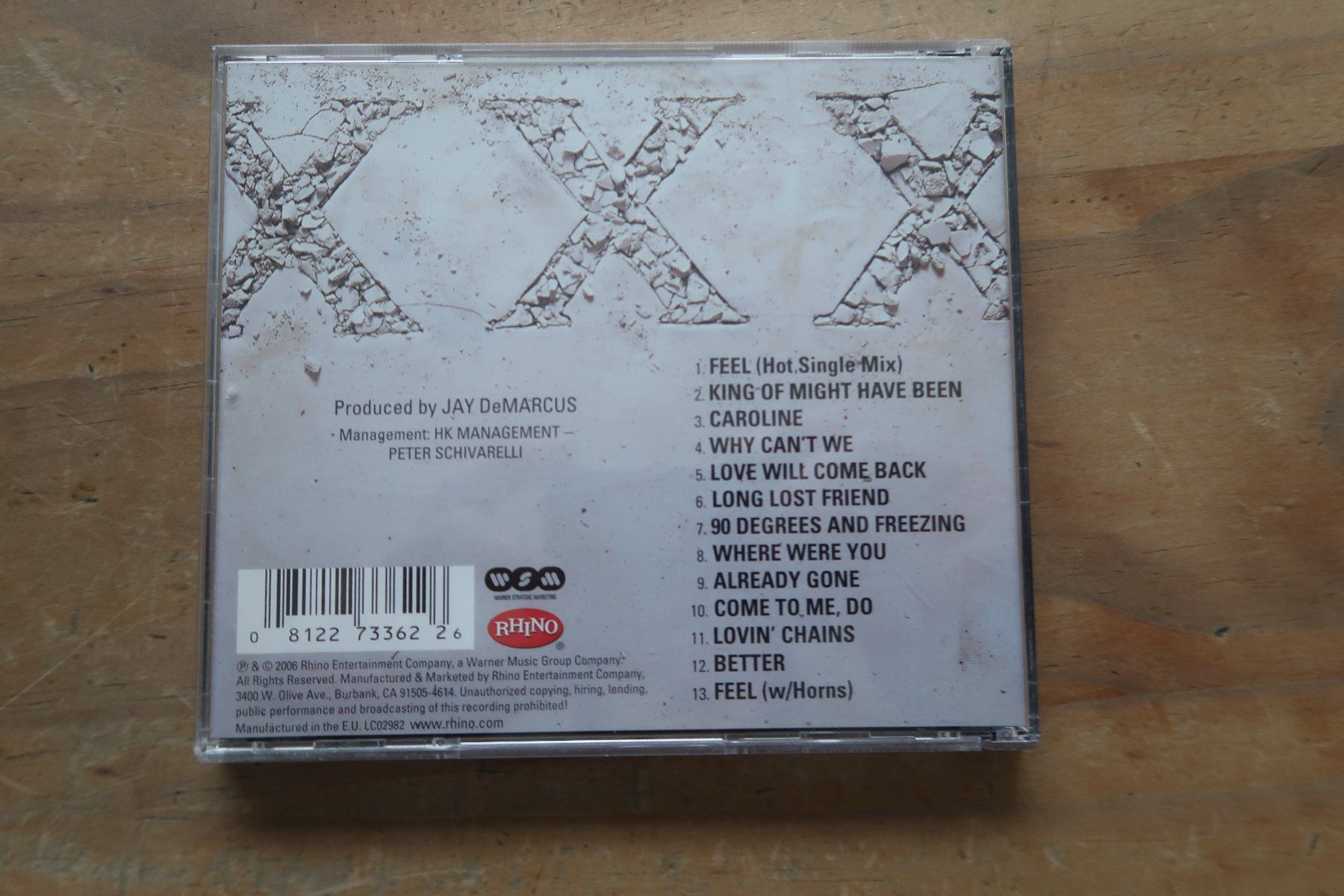 CD: CHICAGO - XXX - CD – Usato da Basel venduto da Patiscat 1