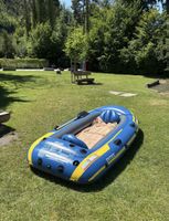 Intex Schlauchboot Challenger 3 für 3 Personen blau gelb