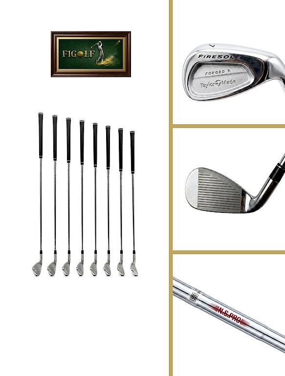 Taylor Made Mazze & Set: TaylorMade Firesole - Eisenset (3-9, PW) – Usato da Dänikon ZH venduto da FiGo-lf
