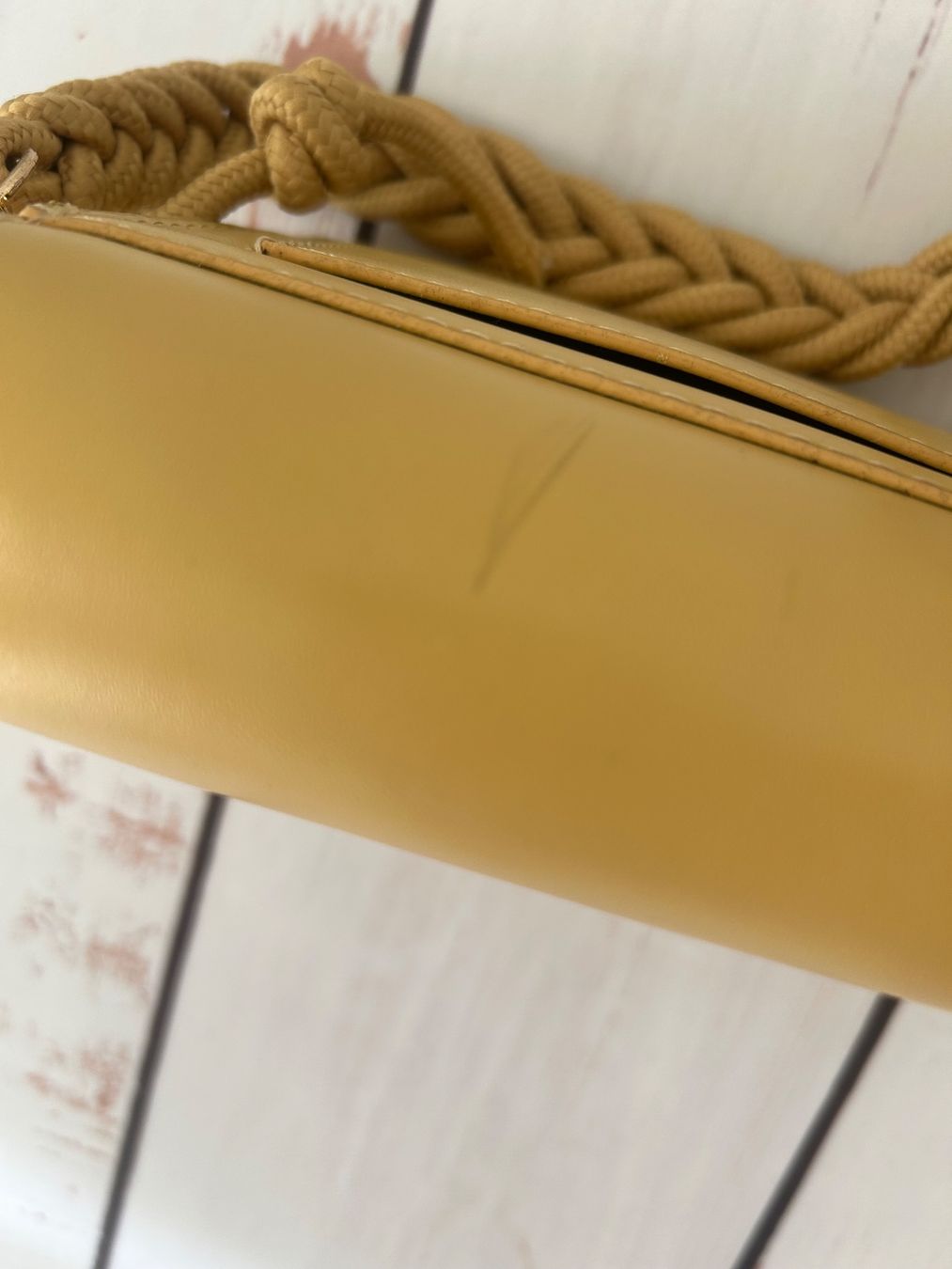Borse da donna: Summer crossbody bag yellow with braided handle, new – Nuovo (secondo la descrizione) da Zürich venduto da Ferienan 3