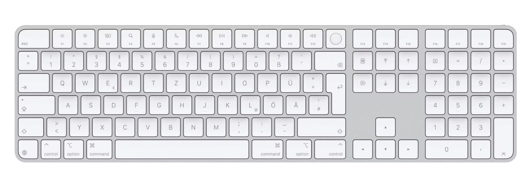 Apple Tastiere: Apple Clavier Magic avec Touch ID et pavé numérique 2024 – Usato da Marly venduto da may_j75b 1