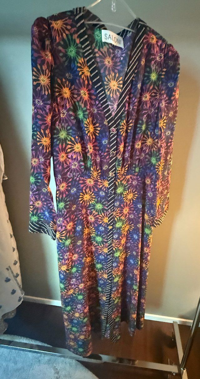 Vestiti: Saloni Long silk dress 42 – Usato da Zürich venduto da inf_n82r